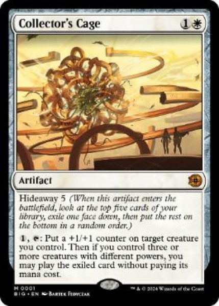 画像1: 【ENG/BIG】収集家の檻/Collector's Cage   [白] 『M』 (1)