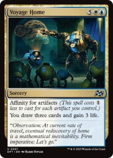 画像1: 【ENG/DFT/FOIL★】帰還航路/Voyage Home [マルチ] 『U』 (1)