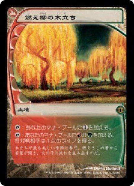 画像1: 【JPN/FUT】燃え柳の木立ち/Grove of the Burnwillows【EX-】 (1)