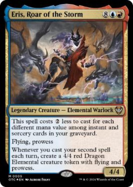画像1: 【ENG/OTC/FOIL★】嵐の咆哮、エリス/Eris, Roar of the Storm (1)