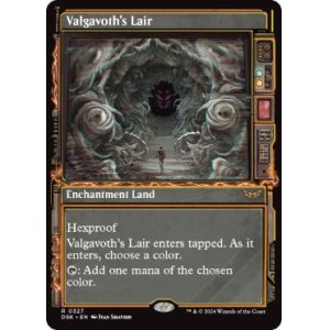 画像: 【ENG/DSK-BF/FOIL★】ヴァルガヴォスの棲み処/Valgavoth's Lair  [土地] 『R』【ショーケース】