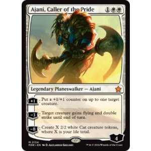 画像: 【ENG/FDN】群れの統率者アジャニ/Ajani, Caller of the Pride  [白] 『M』
