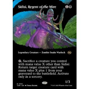 画像: 【ENG/TDM-BF】ぬかるみの執政、シディシ/Sidisi, Regent of the Mire [黒] 『R』【ボーダーレス】