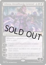 画像: 【ENG/FDN】戦慄衆の将軍、リリアナ/Liliana, Dreadhorde General  [黒] 『M』