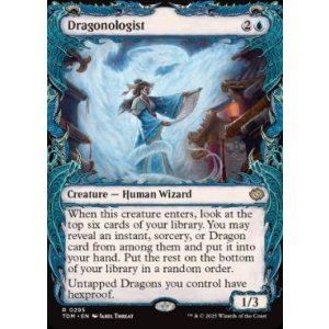 画像: 【ENG/TDM-BF/FOIL★】龍学者/Dragonologist [青] 『R』【ショーケース】