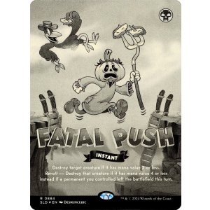 画像: 【ENG/SLD/FOIL★】致命的な一押し/Fatal Push『ボーダーレス』『モノクロ』