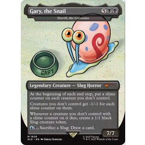 画像: 【ENG/SLD/FOIL★】Gary, the Snail / 蝕むもの、トクスリル/Toxrill, the Corrosive『ボーダーレス』