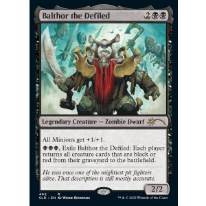 画像: 【ENG/SLD/FOIL★】汚らわしき者バルソー/Balthor the Defiled