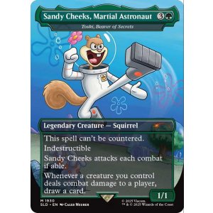 画像: 【ENG/SLD/FOIL★】Sandy Cheeks, Martial Astronaut / 秘密を知るもの、トスキ/Toski, Bearer of Secrets『ボーダーレス』