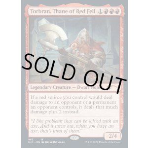 画像: 【ENG/SLD/FOIL★】朱地洞の族長、トーブラン/Torbran, Thane of Red Fell