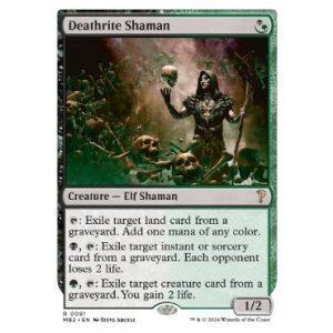 画像: 【ENG/MB2】死儀礼のシャーマン/Deathrite Shaman