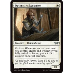 画像: 【ENG/DSK/FOIL★】呑気な物漁り/Optimistic Scavenger  [白] 『U』