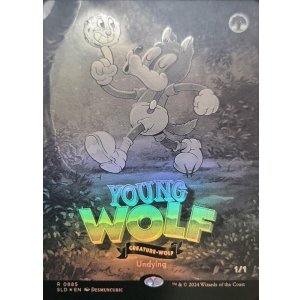 画像: 【ENG/SLD/FOIL★】若き狼/Young Wolf『ボーダーレス』『モノクロ』
