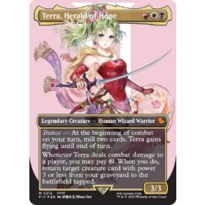 画像: 【ENG/FIC/サージ・FOIL★】魔導の力を持つ少女、ティナ/Terra, Herald of Hope【ボーダーレス】