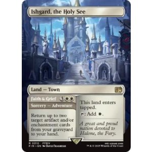 画像: 【ENG/FIN-BF】山の都、イシュガルド/Ishgard, the Holy See [土地] 『R』【ボーダーレス】