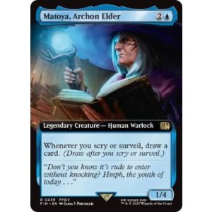 画像: 【ENG/FIN-BF】隠者、マトーヤ/Matoya, Archon Elder [青] 『R』【拡張アート】