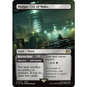 画像: 【ENG/FIN-BF】魔晄都市、ミッドガル/Midgar, City of Mako [土地] 『R』【ボーダーレス】