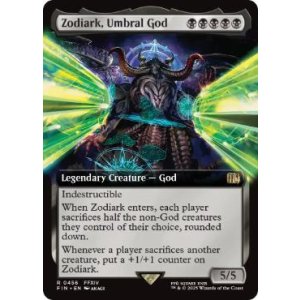 画像: 【ENG/FIN-BF】戒律王、ゾディアーク/Zodiark, Umbral God [黒] 『R』【拡張アート】