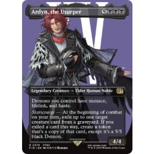 画像: 【ENG/FIN-BF】簒奪者、アーデン/Ardyn, the Usurper [黒] 『R』【ボーダーレス】