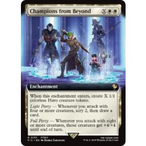 画像: 【ENG/FIC】稀なるつわもの/Champions from Beyond【拡張アート】