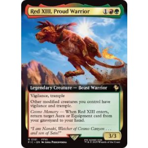 画像: 【ENG/FIC】誇り高き戦士、レッドXIII/Red XIII, Proud Warrior【拡張アート】