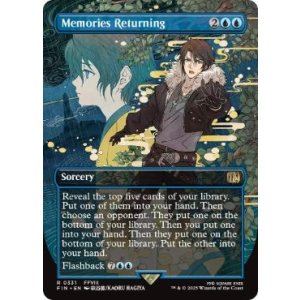 画像: 【ENG/FIN-BF/FOIL★】蘇る記憶/Memories Returning [青] 『R』【ボーダーレス】