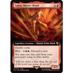 画像: 【ENG/FIC】奥義継承者、マッシュ/Sabin, Master Monk【拡張アート】