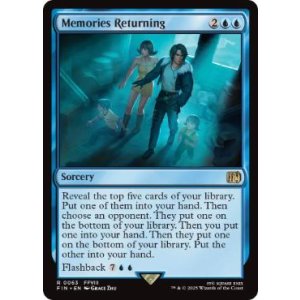 画像: 【ENG/FIN/FOIL★】蘇る記憶/Memories Returning [青] 『R』