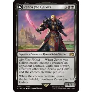画像: 【ENG/FIN/FOIL★】ゼノス・イェー・ガルヴァス/Zenos yae Galvus [黒] 『R』