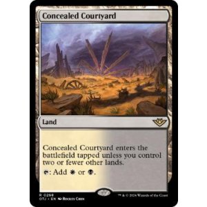 画像: 【ENG/OTJ】秘密の中庭/Concealed Courtyard [土地] 『R』