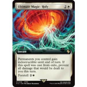 画像: 【ENG/FIC】究極魔法「ホーリー」/Ultimate Magic: Holy【拡張アート】