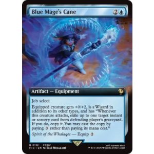 画像: 【ENG/FIC】「青魔道士」の青魔器/Blue Mage's Cane【拡張アート】