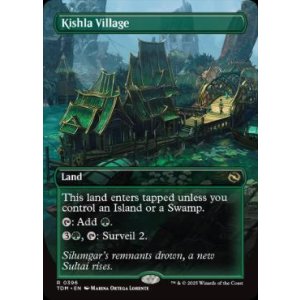 画像: 【ENG/TDM-BF/FOIL★】キシュラ村/Kishla Village [土地] 『R』【ボーダーレス】