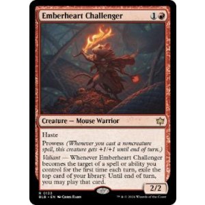 画像: 【ENG/BLB】熾火心の挑戦者/Emberheart Challenger  [赤] 『R』