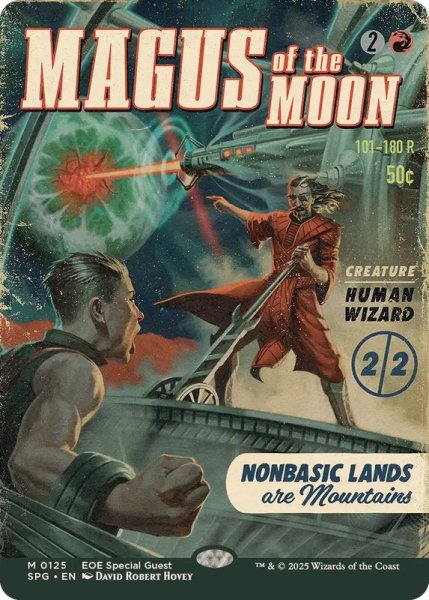 画像1: 【ENG/SPG】月の大魔術師/Magus of the Moon [赤] 『M』【ショーケース】 (1)