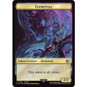 画像: 【ENG/FIN/FOIL★】エレメンタル+英雄トークン/Elemental+Hero Token