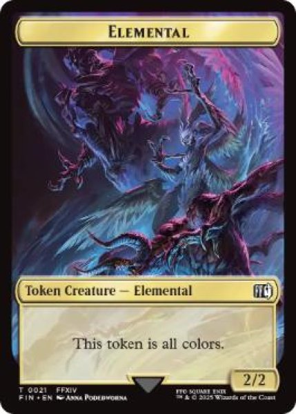 画像1: 【ENG/FIN/FOIL★】エレメンタル+英雄トークン/Elemental+Hero Token (1)