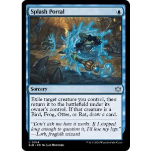 画像: 【ENG/BLB/FOIL★】水飛沫の門/Splash Portal  [青]『U』