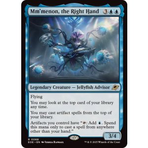 画像: 【ENG/EOE/FOIL★】右腕、ムメノン/Mm'menon, the Right Hand [青] 『R』