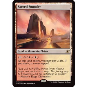 画像: 【ENG/EOE】聖なる鋳造所/Sacred Foundry [土地] 『R』