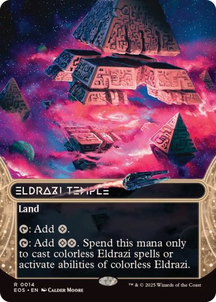 画像1: 【ENG/EOS/FOIL★】エルドラージの寺院/Eldrazi Temple (1)