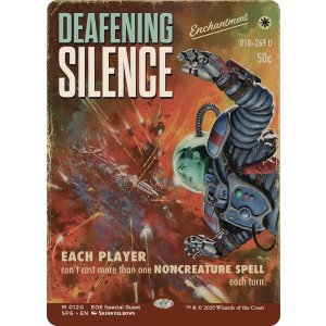 画像: 【ENG/SPG/FOIL★】耳の痛い静寂/Deafening Silence [白] 『M』【ショーケース】