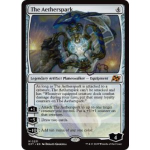 画像: 【ENG/DFT/FOIL★】霊気灯/The Aetherspark [茶] 『M』