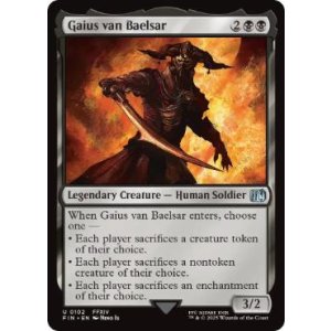 画像: 【ENG/FIN】ガイウス・ヴァン・バエサル/Gaius van Baelsar [黒] 『U』