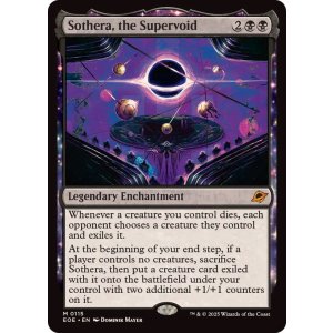 画像: 【ENG/EOE/FOIL★】スーパーヴォイド、ソセラ/Sothera, the Supervoid [黒] 『M』