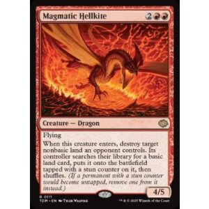 画像: 【ENG/TDM】マグマのヘルカイト/Magmatic Hellkite [赤] 『R』
