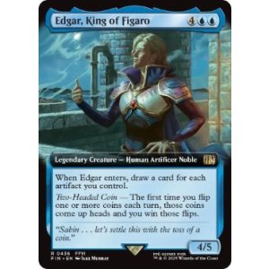 画像: 【ENG/FIN-BF】フィガロの国王、エドガー/Edgar, King of Figaro [青] 『R』【拡張アート】