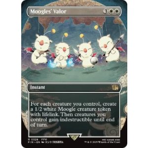 画像: 【ENG/FIN-BF/FOIL★】モーグリたちの奮闘/Moogles' Valor [白] 『R』【ボーダーレス】