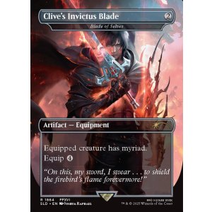 画像: 【ENG/SLD】クライヴの剣、インヴィクタス/Clive's Invictus Blade 我々の刃/Blade of Selves『ボーダーレス』