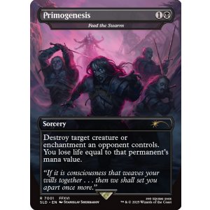 画像: 【JPN/SLD/FOIL★】原初の楔/Primogenesis 大群への給餌/Feed the Swarm『ボーダーレス』